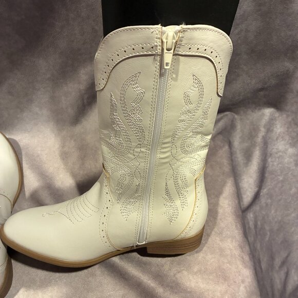 DREAM PAIRS Big Kid Cowboy Boots - Picture 10 of 11